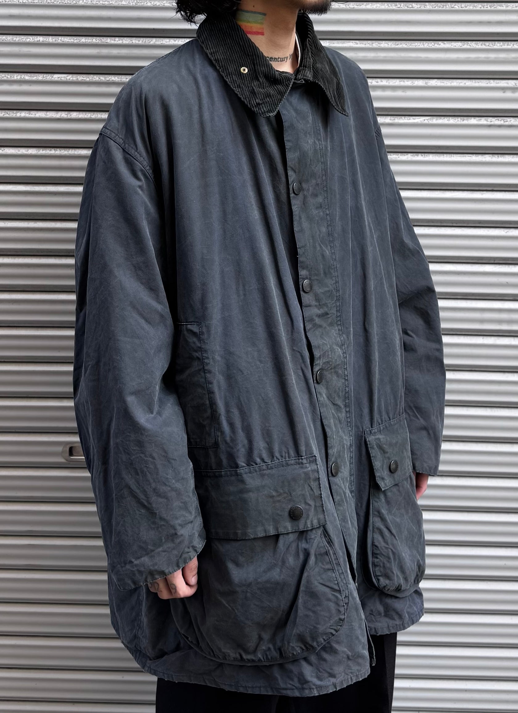 90’s Barbour「BORDER」オイルドジャケット