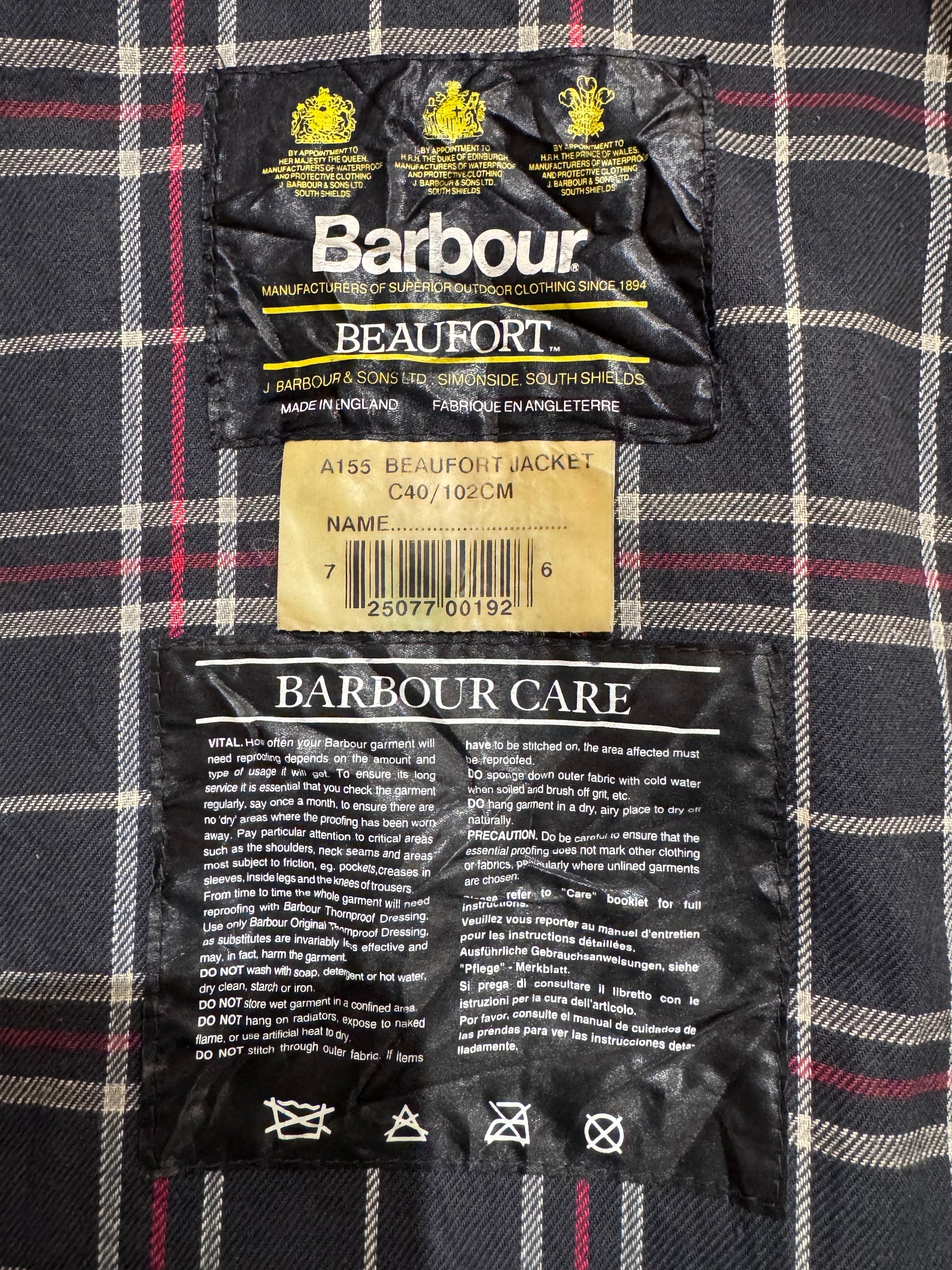 90’s Barbour「BEAUFORT」オイルドジャケット