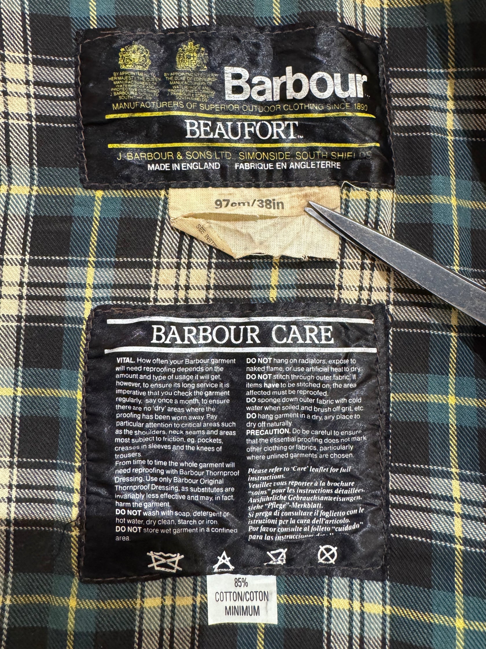 90’s Barbour「BEAUFORT」オイルドジャケット