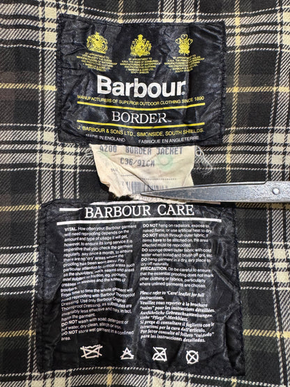 90’s Barbour「BORDER」オイルドジャケット
