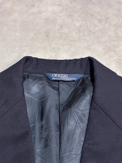 80's「RALPH LAUREN」USA製 ブレザー　紺ブレ