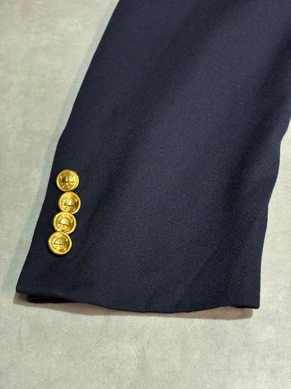 80's「RALPH LAUREN」USA製 ブレザー　紺ブレ