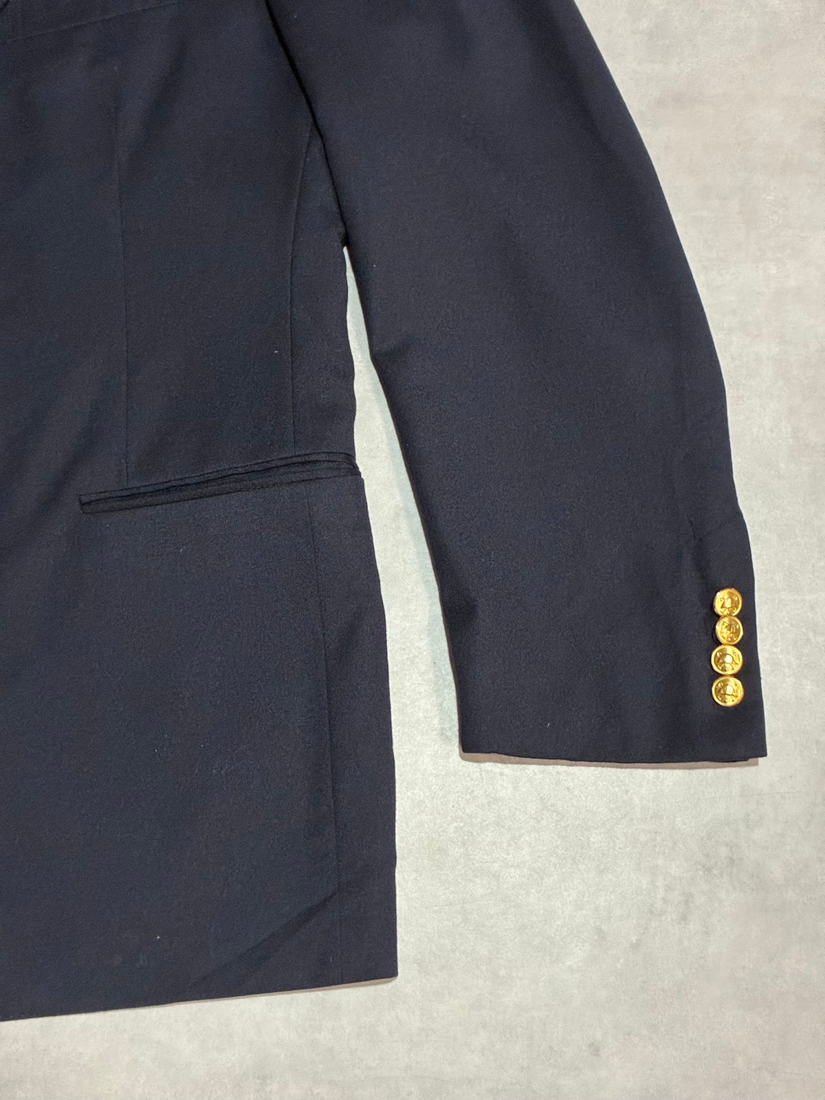 80's「RALPH LAUREN」USA製 ブレザー　紺ブレ