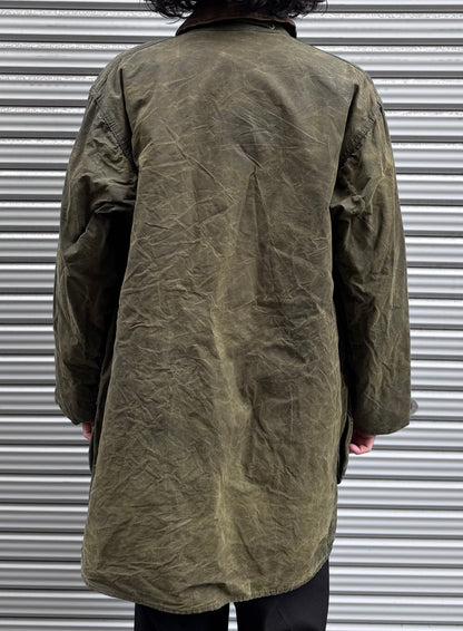 90’s Barbour「BORDER」オイルドジャケット