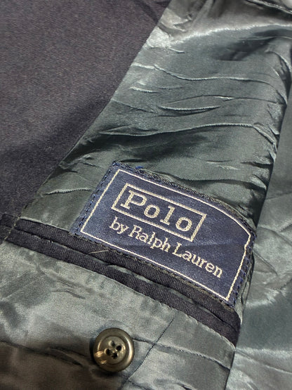 80's「RALPH LAUREN」USA製 ブレザー　紺ブレ