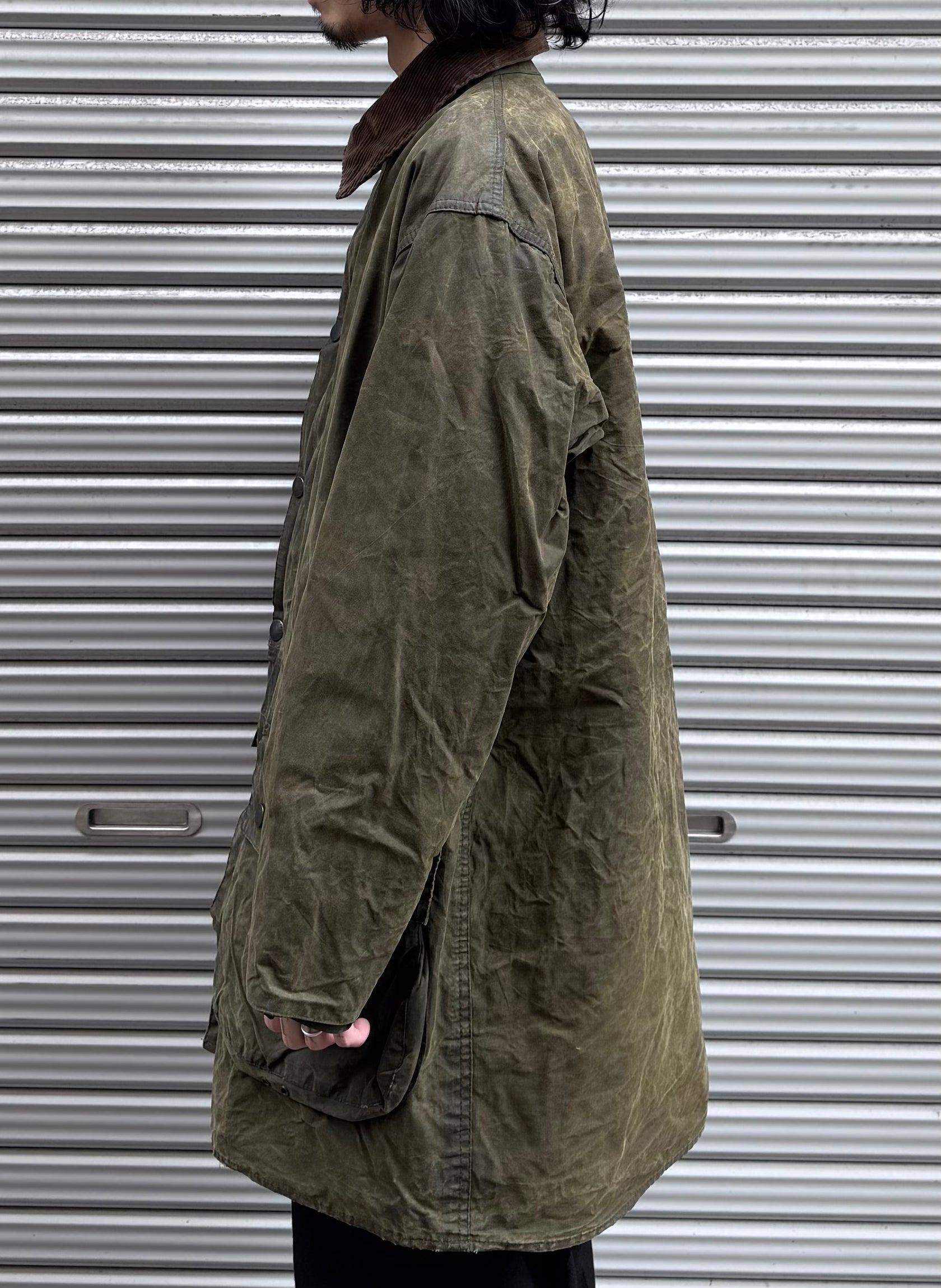 90’s Barbour「BORDER」オイルドジャケット