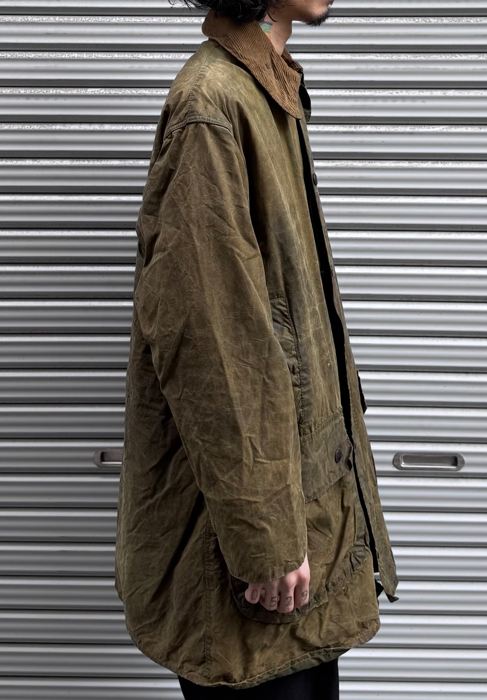 80’s Barbour「BORDER」オイルドジャケット