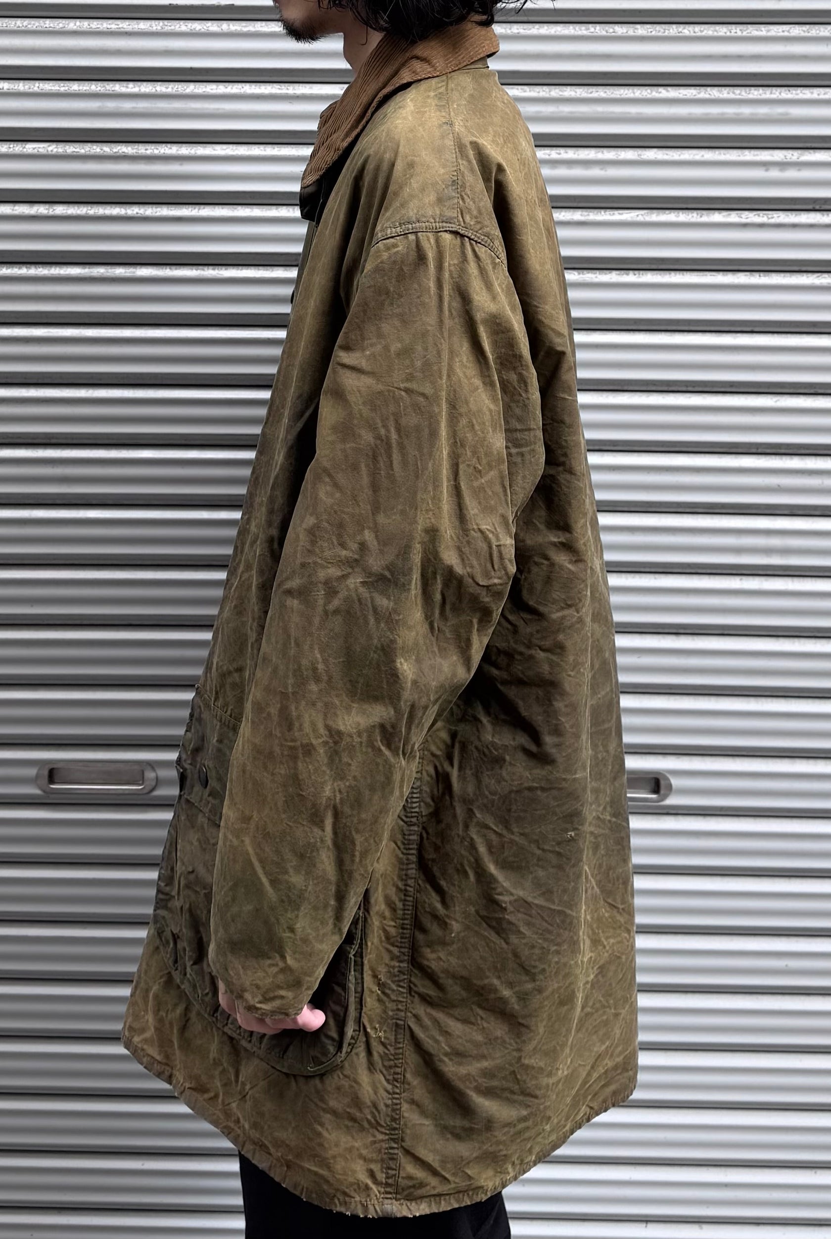 80’s Barbour「BORDER」オイルドジャケット
