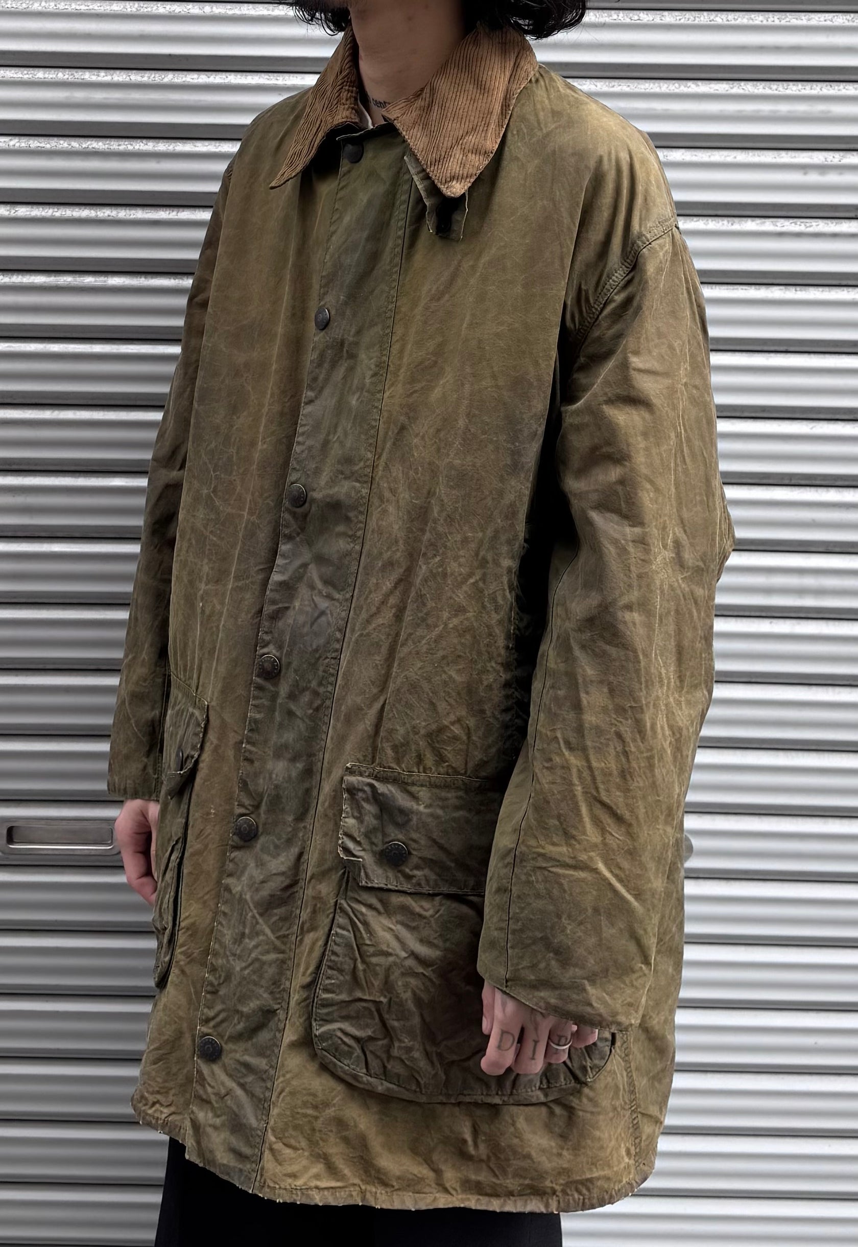 80’s Barbour「BORDER」オイルドジャケット