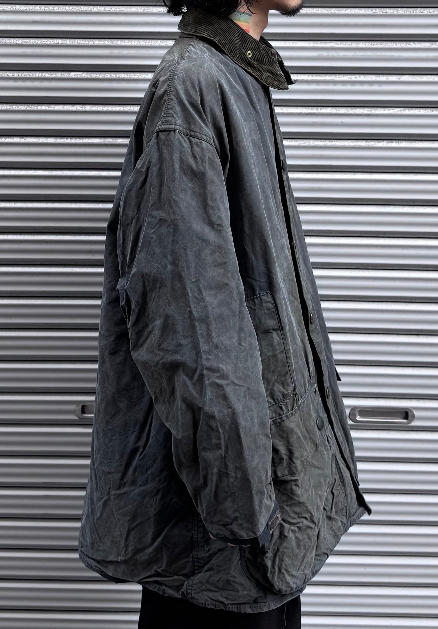 90’s Barbour「BORDER」オイルドジャケット