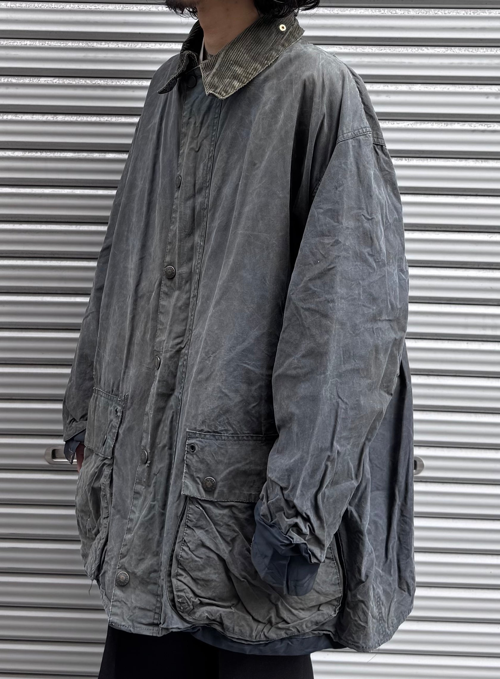 90’s Barbour「BORDER」オイルドジャケット