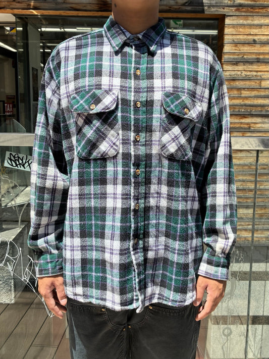 90's FIVE BROTHER フランネルシャツ