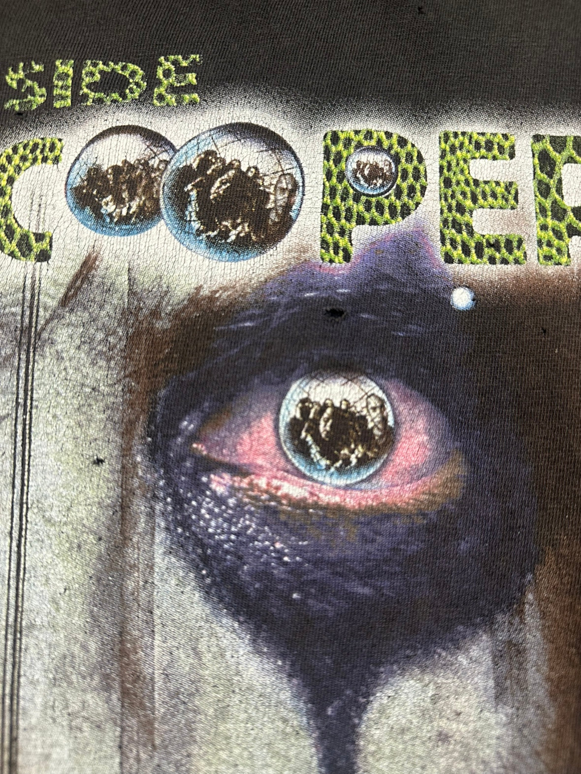 90's ALICE COOPER「INSIDE」バンドTシャツ　