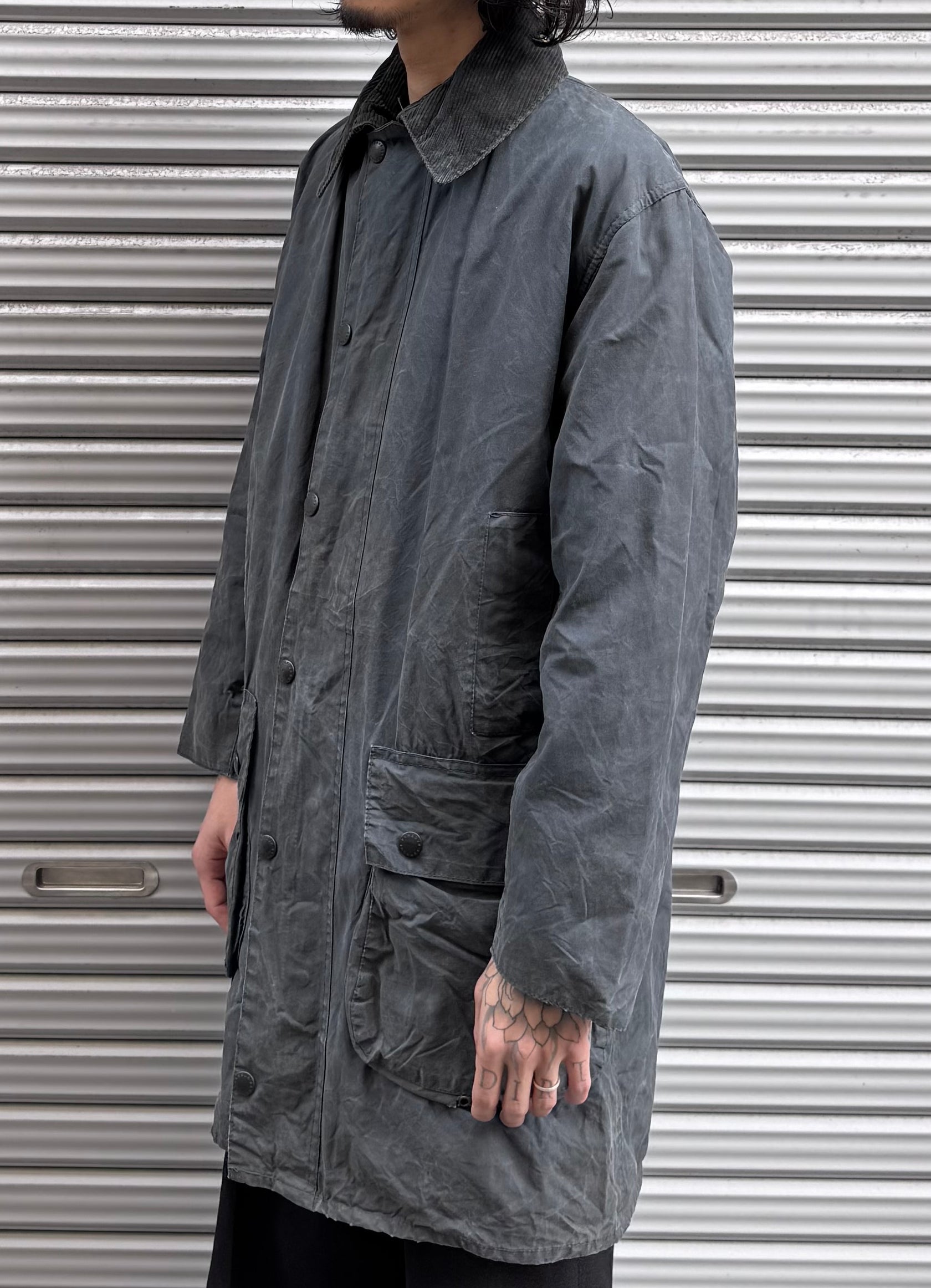 90’s Barbour「BORDER」オイルドジャケット