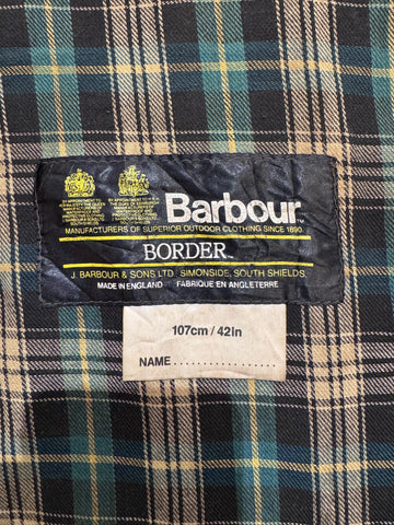 80’s Barbour「BORDER」オイルドジャケット