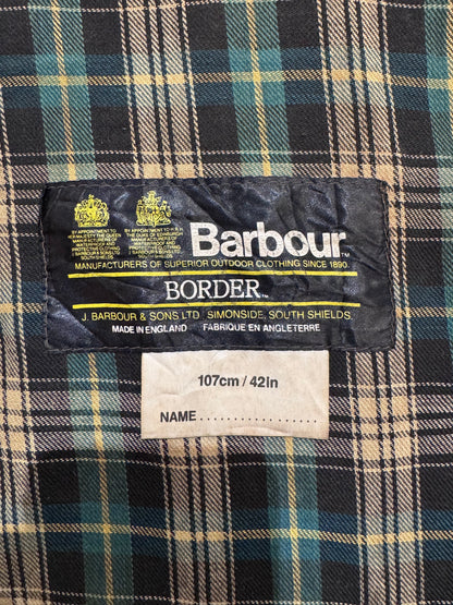 80’s Barbour「BORDER」オイルドジャケット