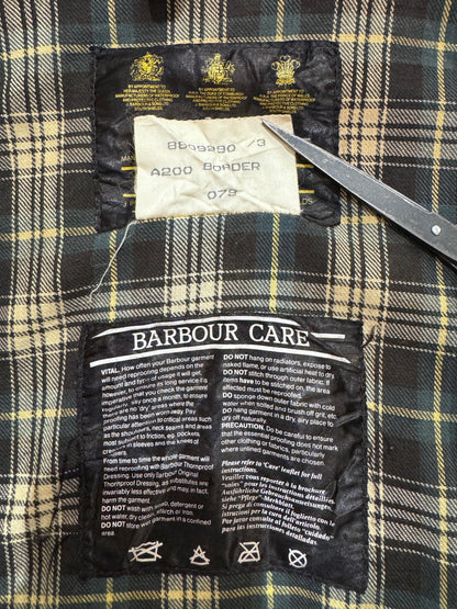 90’s Barbour「BORDER」オイルドジャケット