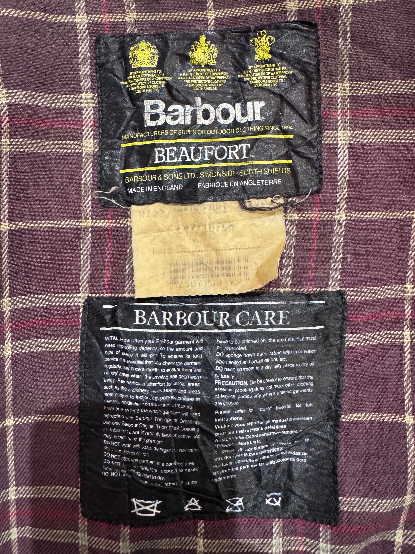 90’s Barbour「BEAUFORT」オイルドジャケット