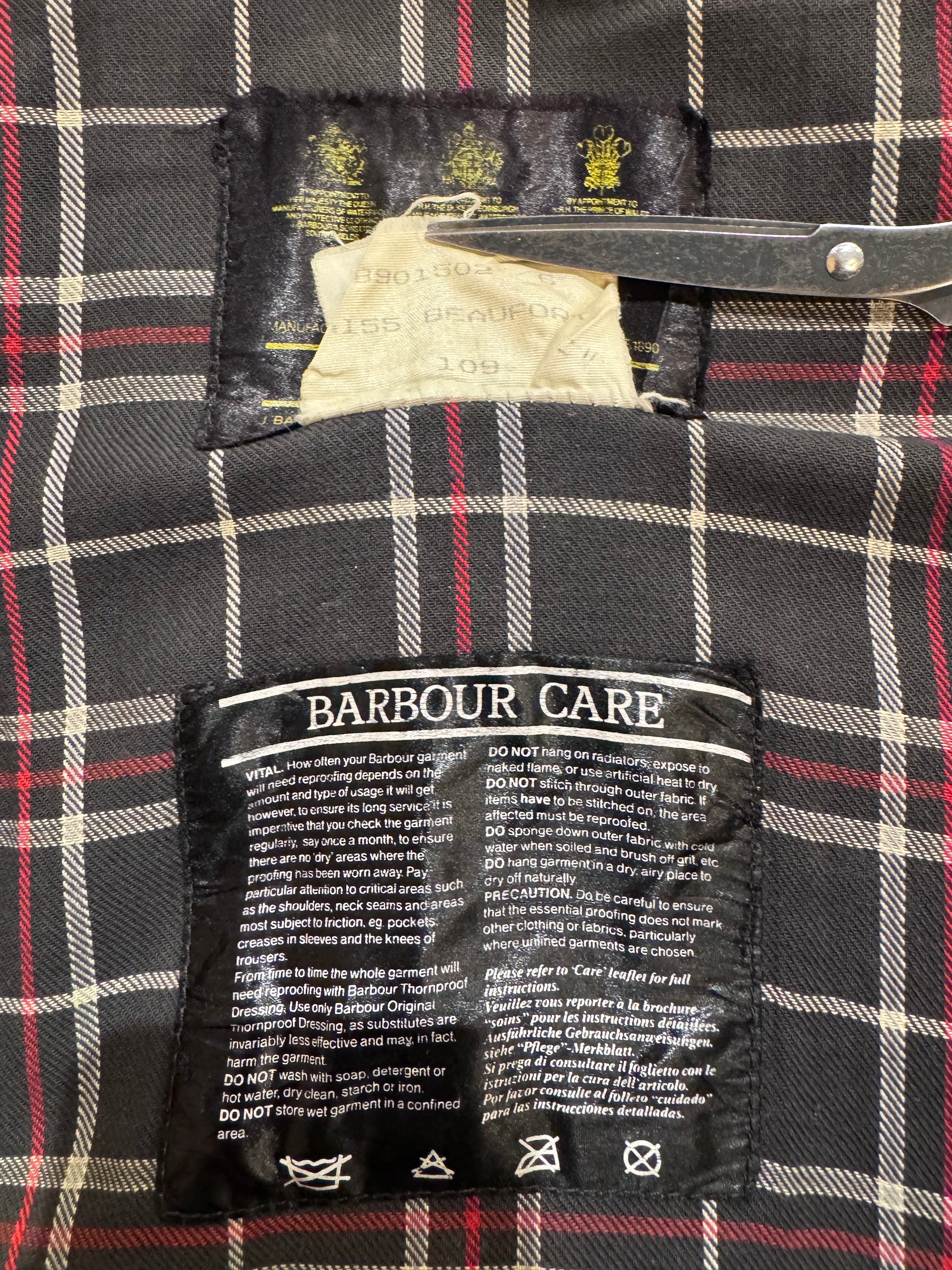 90’s Barbour「BEAUFORT」オイルドジャケット