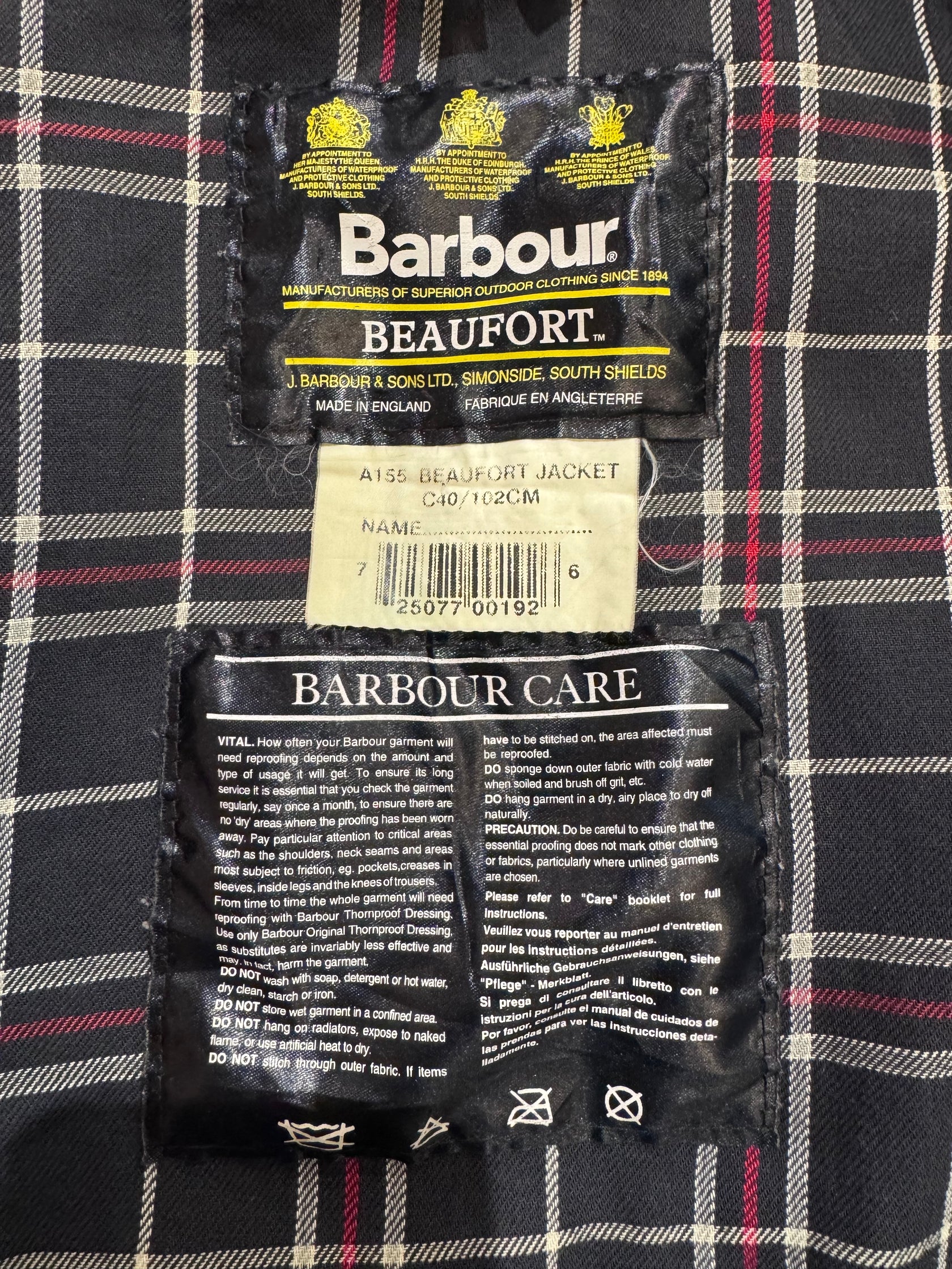 90’s Barbour「BEAUFORT」オイルドジャケット
