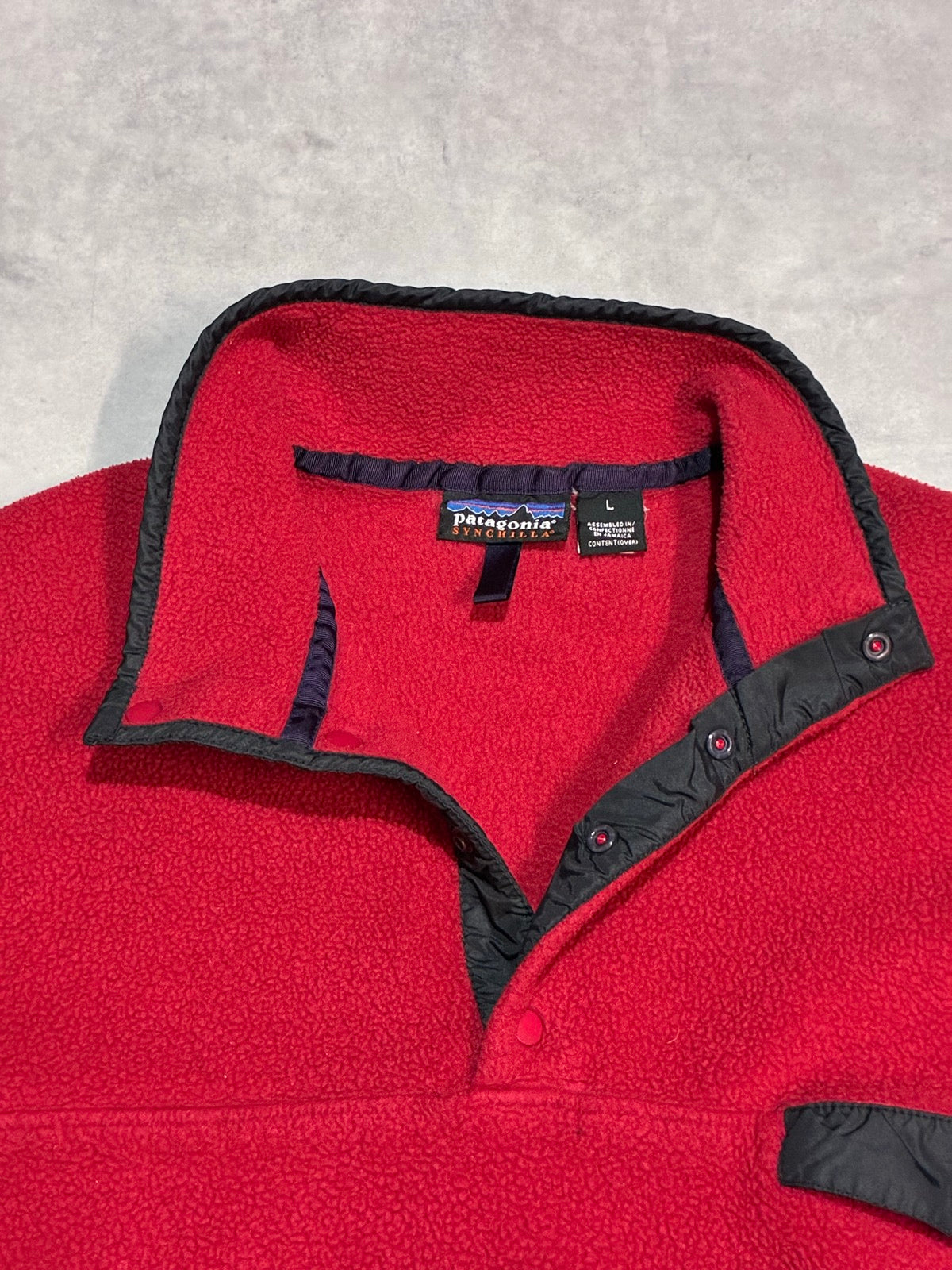 90's PATAGONIA 「Synchilla Snap-T」フリースプルオーバー – FUJI