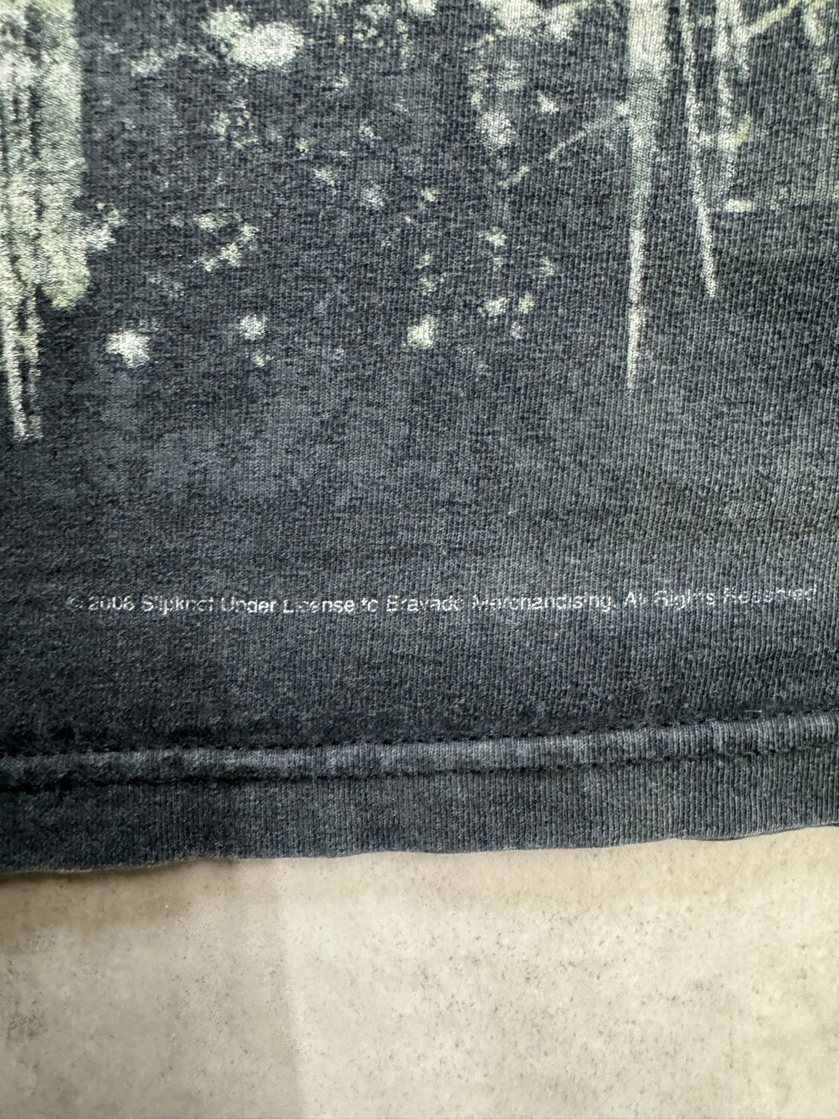 00's SLIPKNOT「OVER PRINT」バンドTシャツ