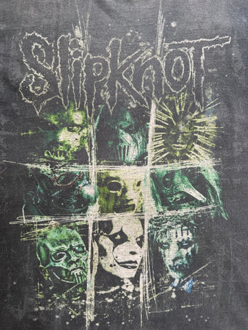 00's SLIPKNOT「OVER PRINT」バンドTシャツ
