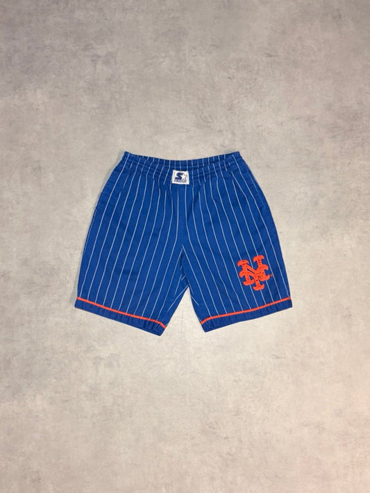 90's STARTER「MLB New York Mets」ストライプショーツ
