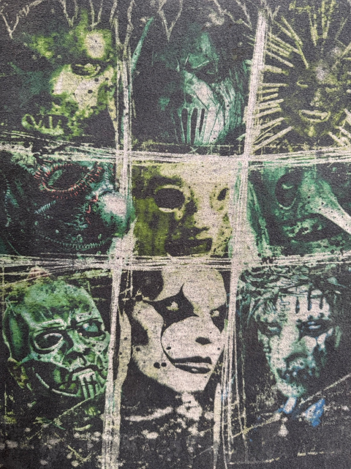 00's SLIPKNOT「OVER PRINT」バンドTシャツ