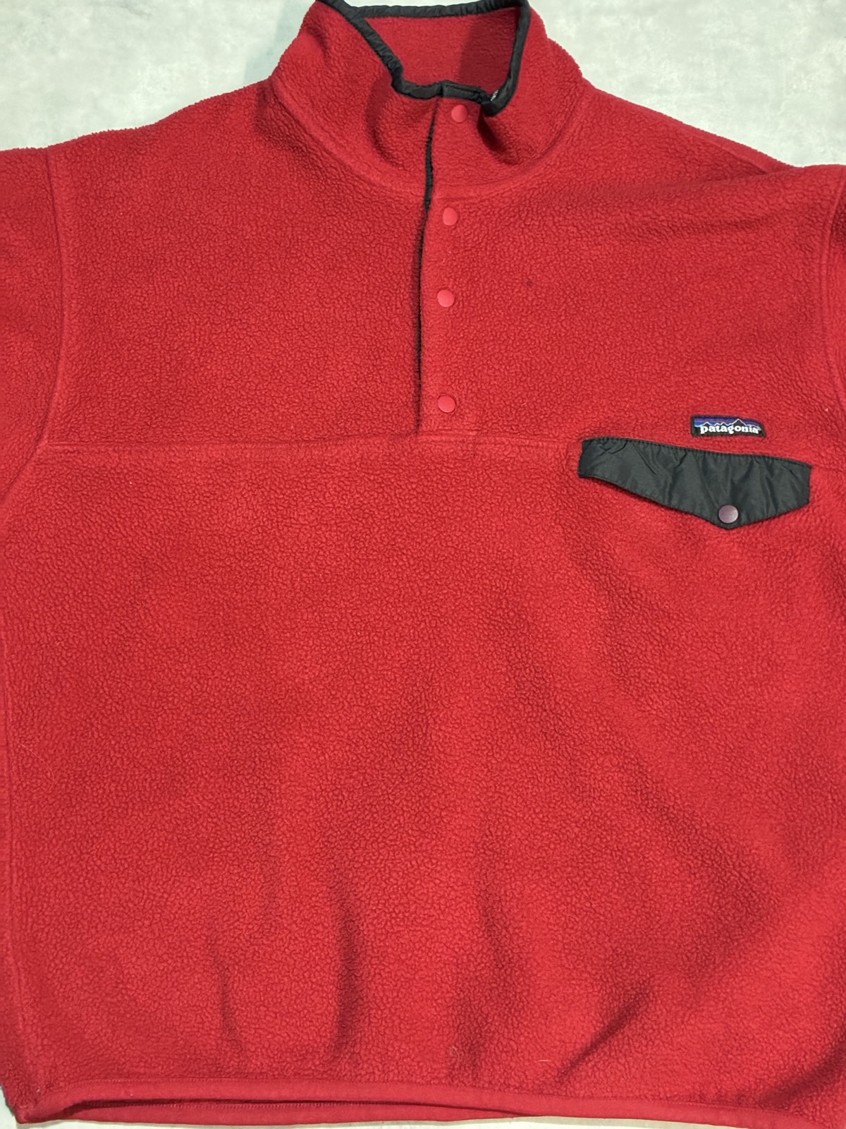 90's PATAGONIA 「Synchilla Snap-T」フリースプルオーバー