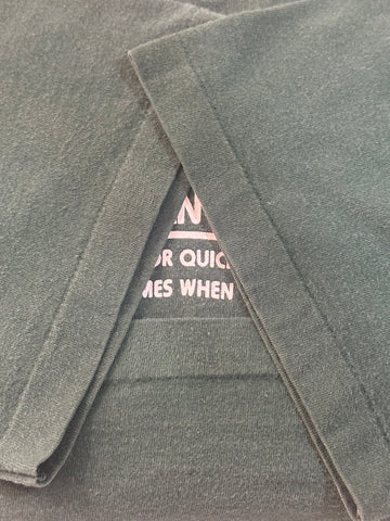 90's 「15 REASONS」メッセージTシャツ