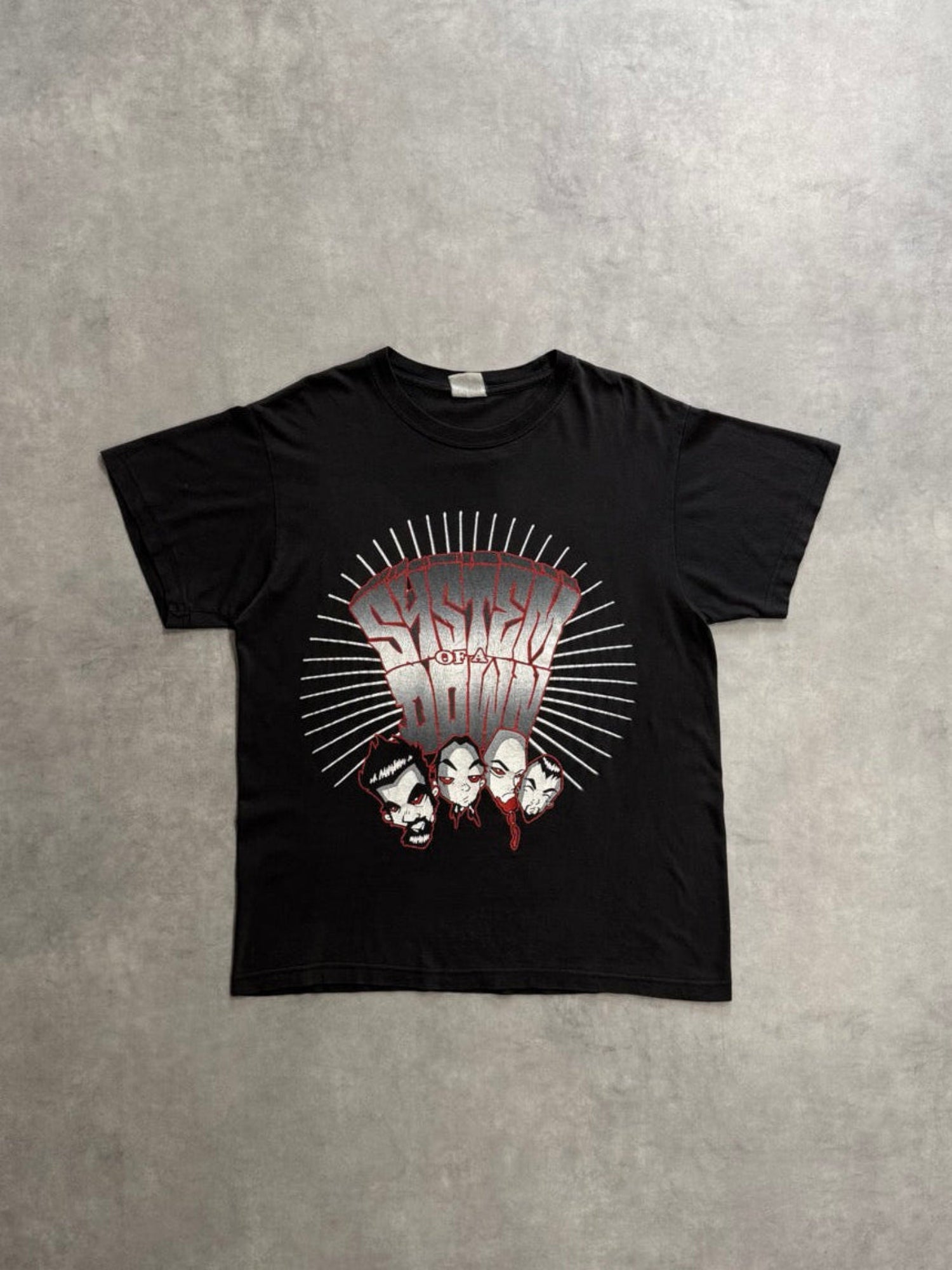 00's SYSTEM OF A DOWN「CARTOON」バンドTシャツ