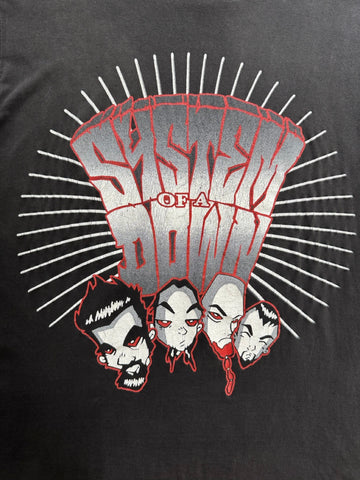 00's SYSTEM OF A DOWN「CARTOON」バンドTシャツ