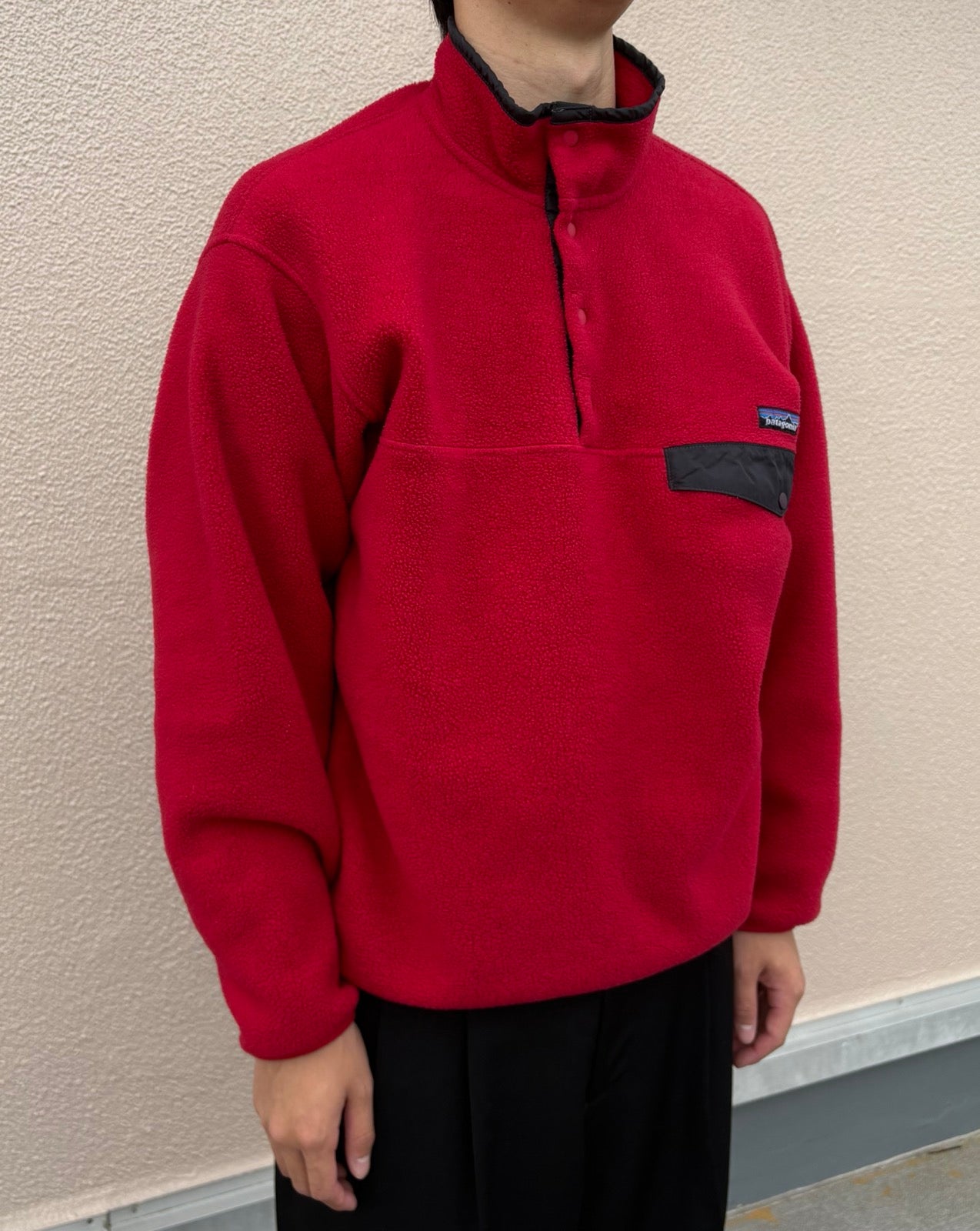 90's PATAGONIA「SYNCHILLA Snap-T」フリースプルオーバー