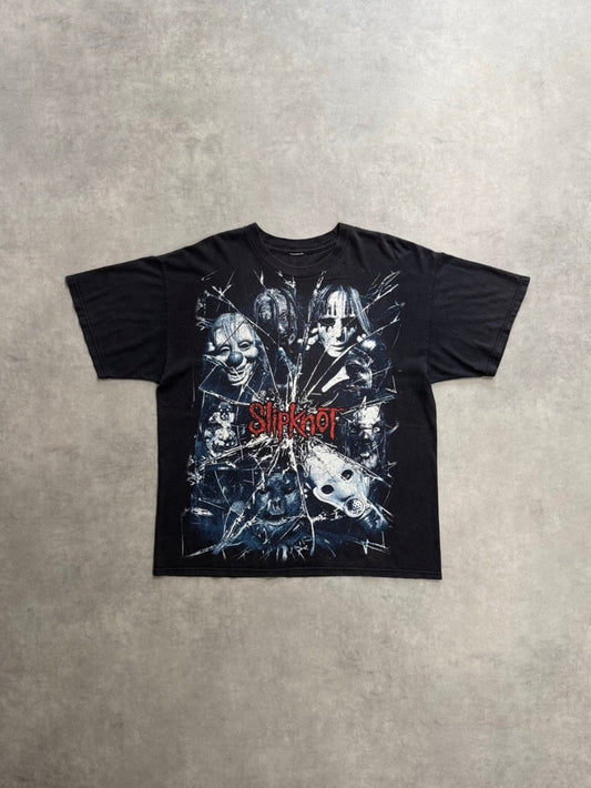00's SLIPKNOT「OVER PRINT」バンドTシャツ