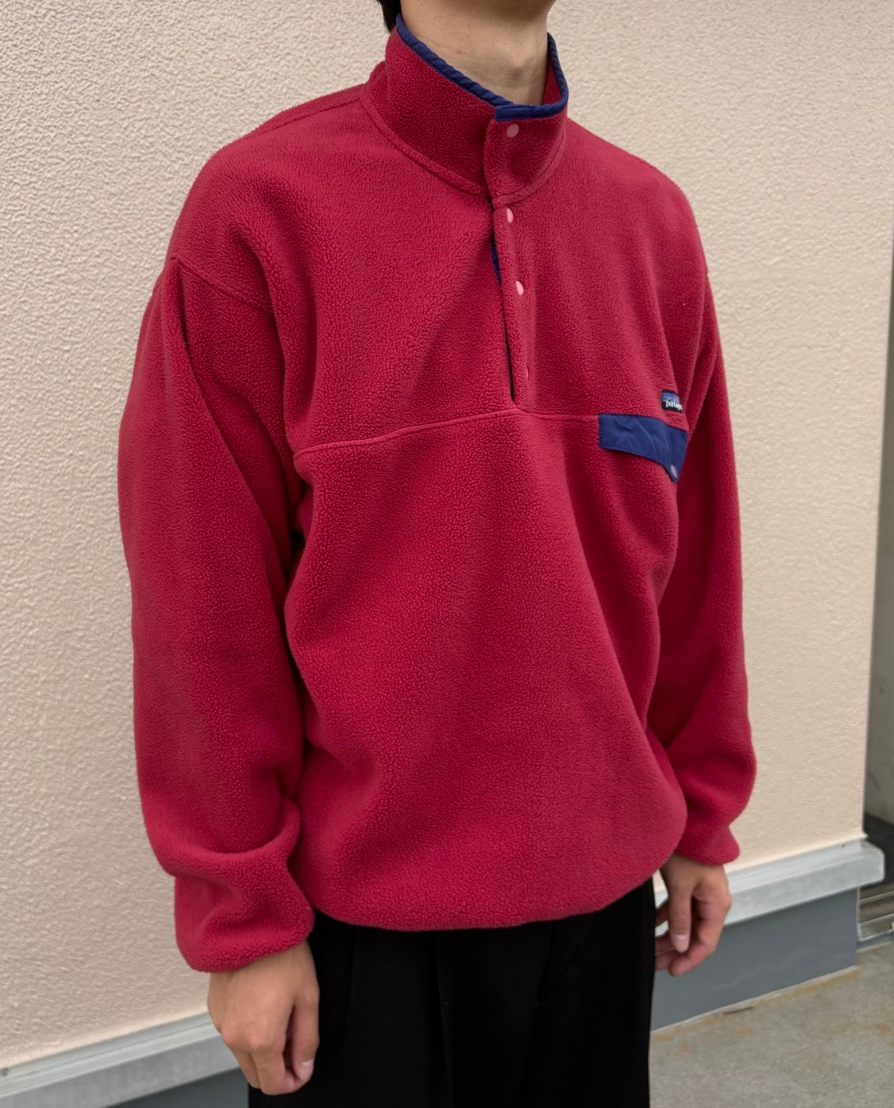 90's PATAGONIA「SYNCHILLA Snap-T」フリースプルオーバー