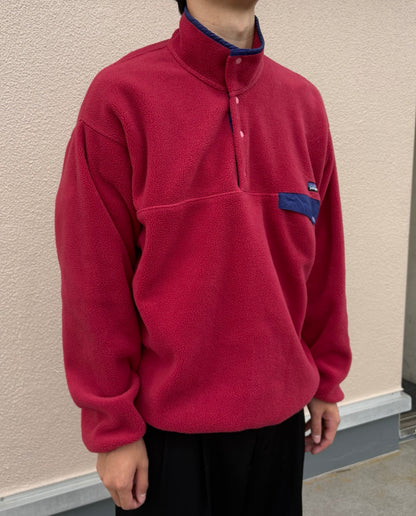 90's PATAGONIA「SYNCHILLA Snap-T」フリースプルオーバー