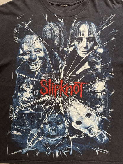 00's SLIPKNOT「OVER PRINT」バンドTシャツ