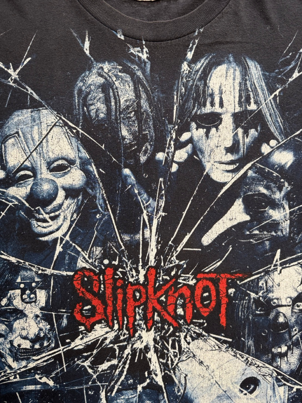 00's SLIPKNOT「OVER PRINT」バンドTシャツ