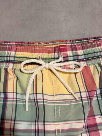 90's POLO BY RALPH LAUREN「チェック柄」スイムショーツ