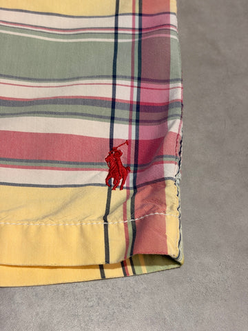 90's POLO BY RALPH LAUREN「チェック柄」スイムショーツ