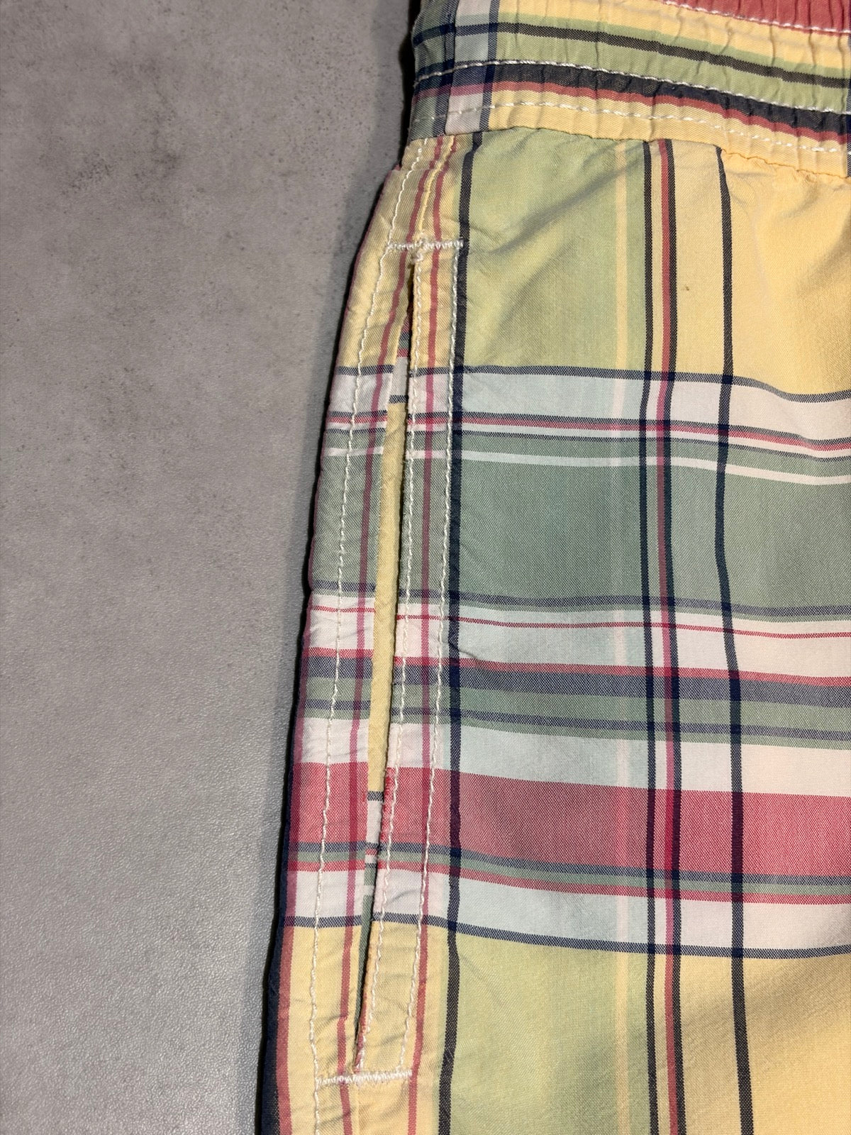 90's POLO BY RALPH LAUREN「チェック柄」スイムショーツ