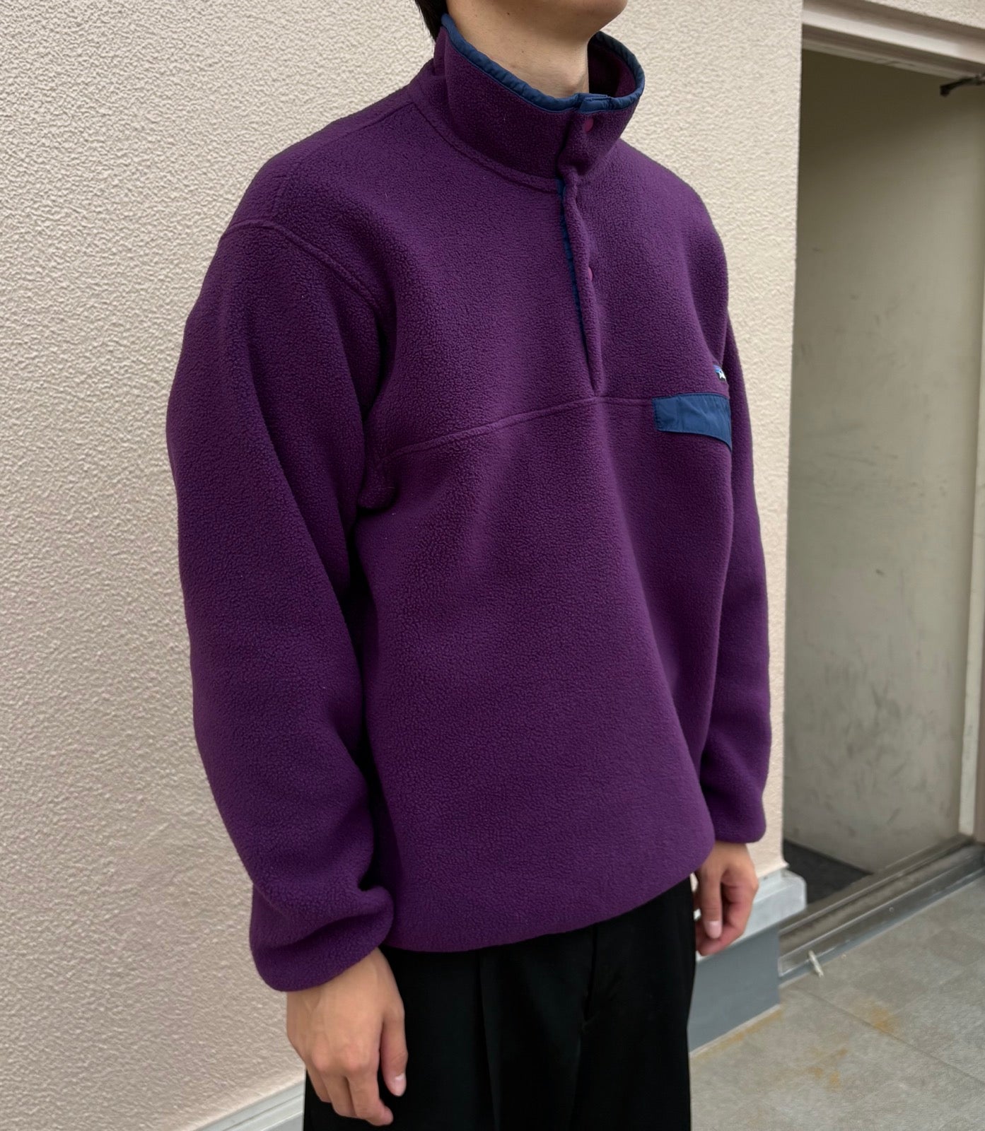 90's PATAGONIA「SYNCHILLA Snap-T」フリースプルオーバー