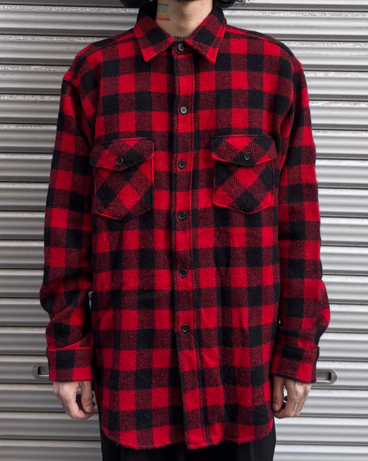 80’s「WOOLRICH」USA製 ウールシャツ