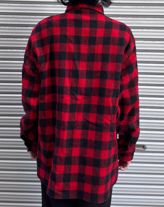 80’s「WOOLRICH」USA製 ウールシャツ