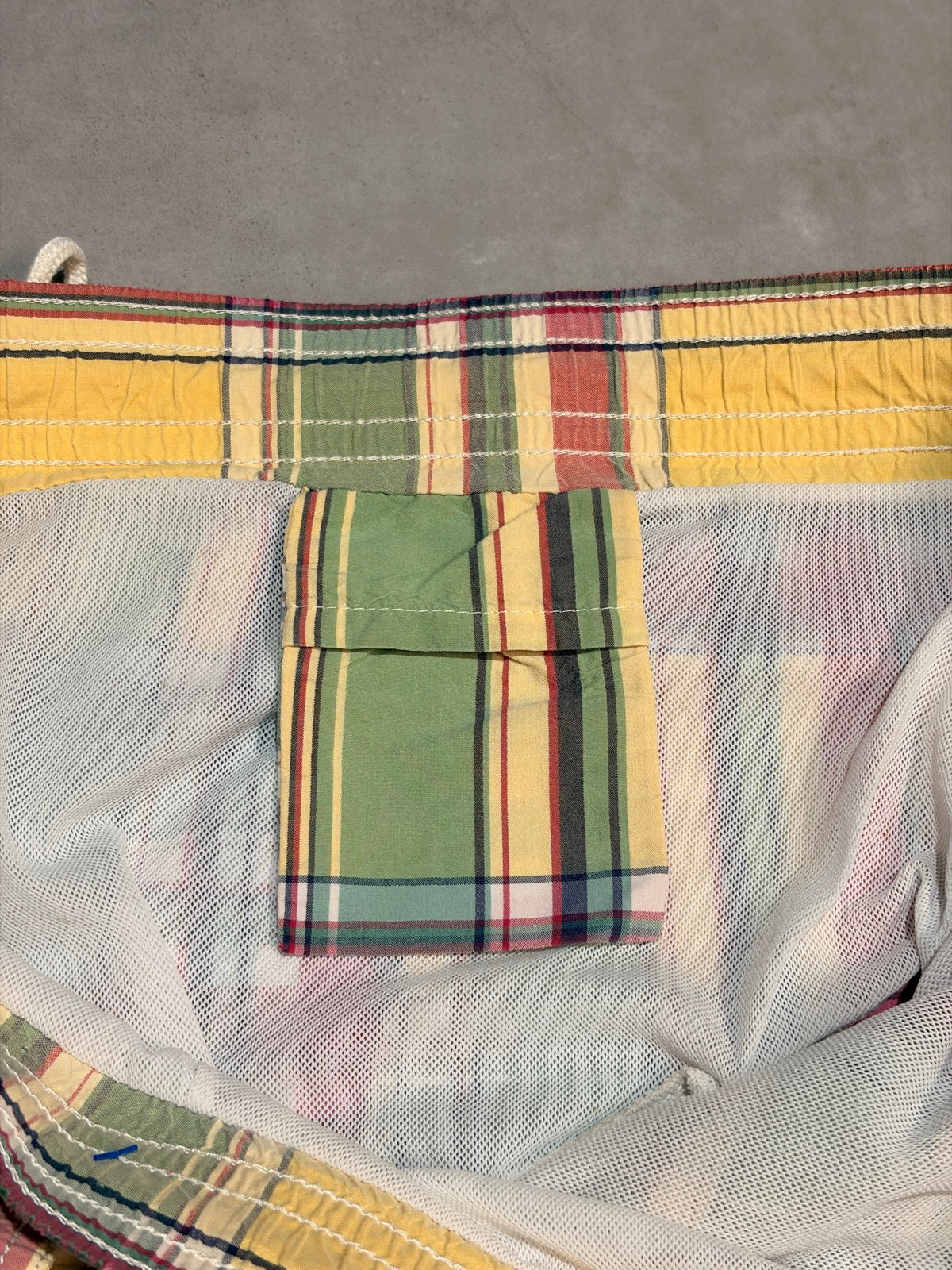 90's POLO BY RALPH LAUREN「チェック柄」スイムショーツ – FUJI STORE
