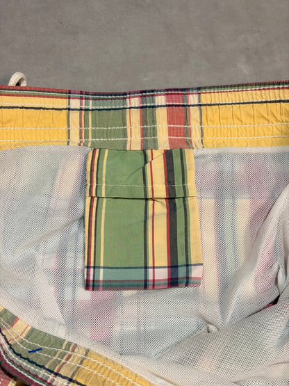 90's POLO BY RALPH LAUREN「チェック柄」スイムショーツ