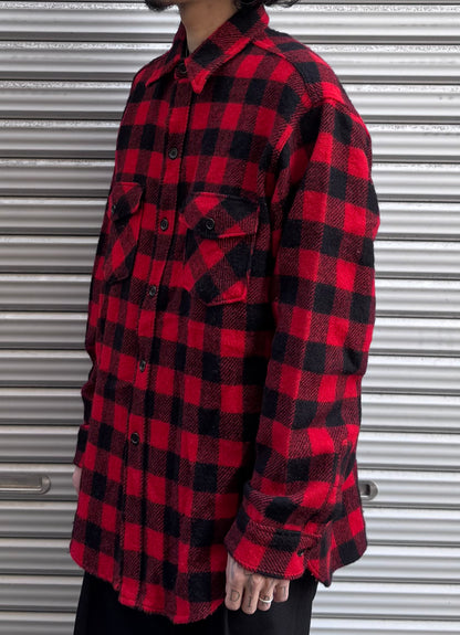 80’s「WOOLRICH」USA製 ウールシャツ
