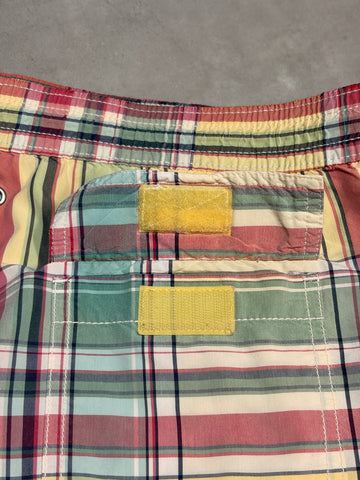 90's POLO BY RALPH LAUREN「チェック柄」スイムショーツ