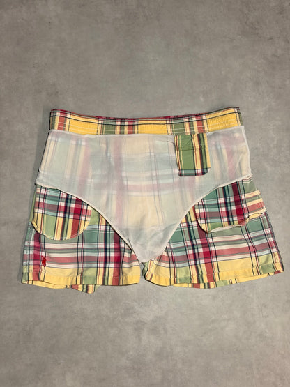 90's POLO BY RALPH LAUREN「チェック柄」スイムショーツ